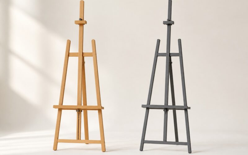 Wooden Easel vs. Metal Easel: Which Is Better for Artists?